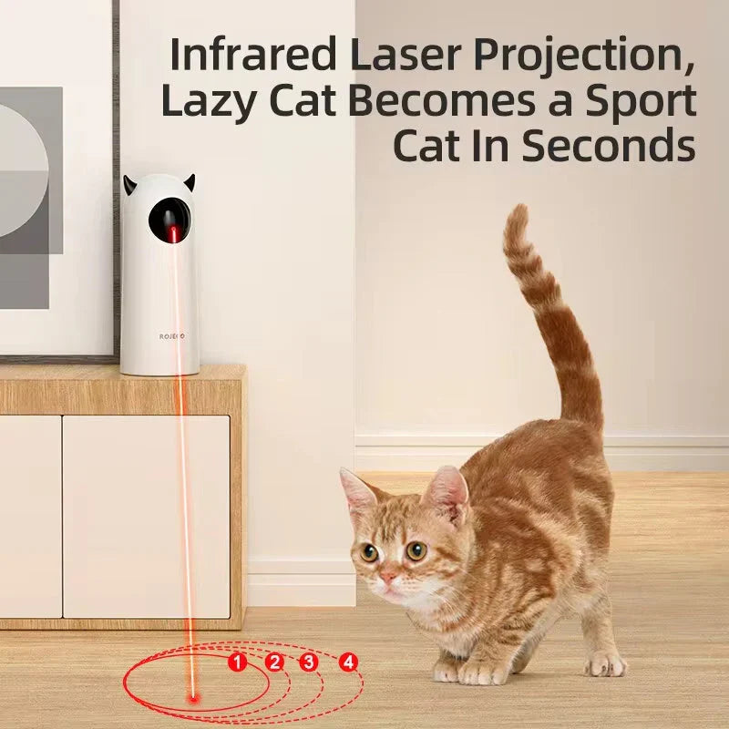 Automatic Cat Toy Interactive Smart LED Laser