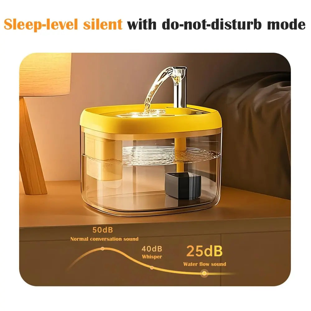 automatic cat water fountain