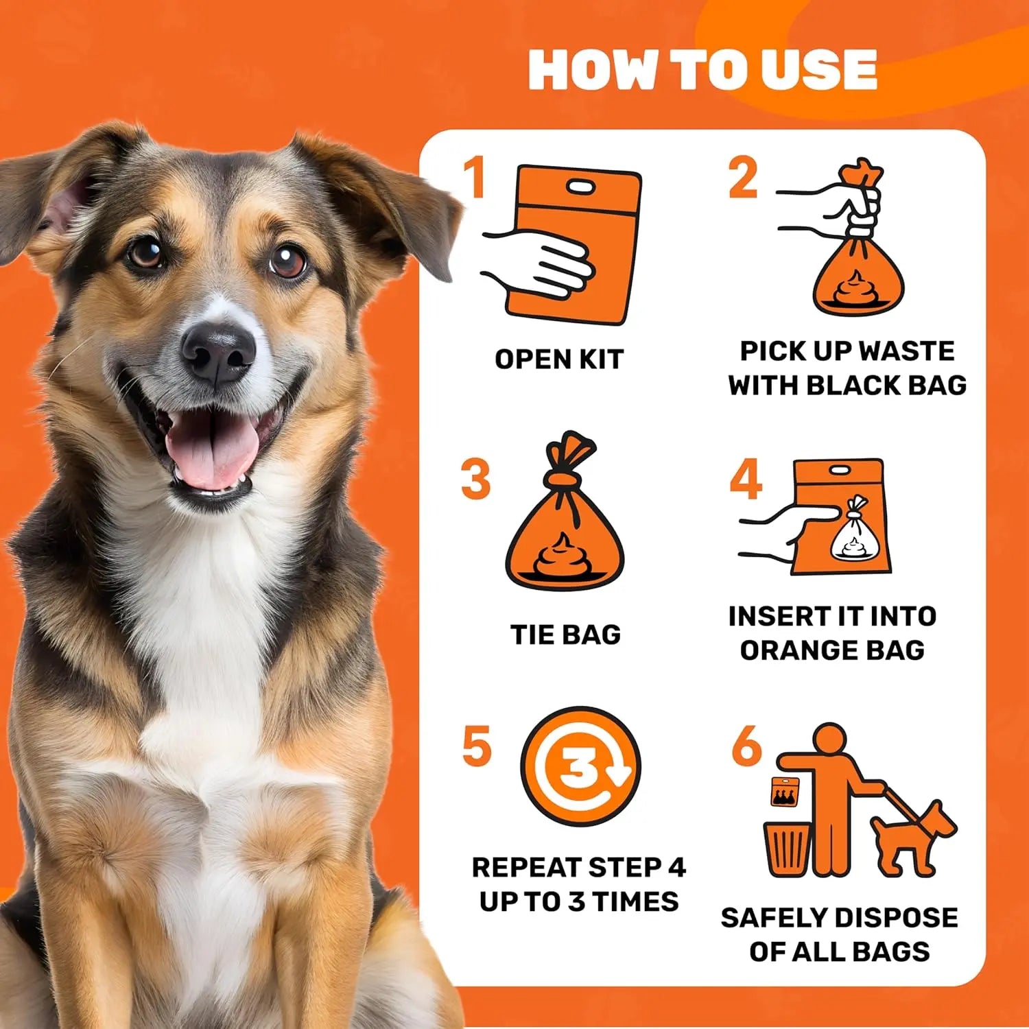 smell-proof dog waste bags