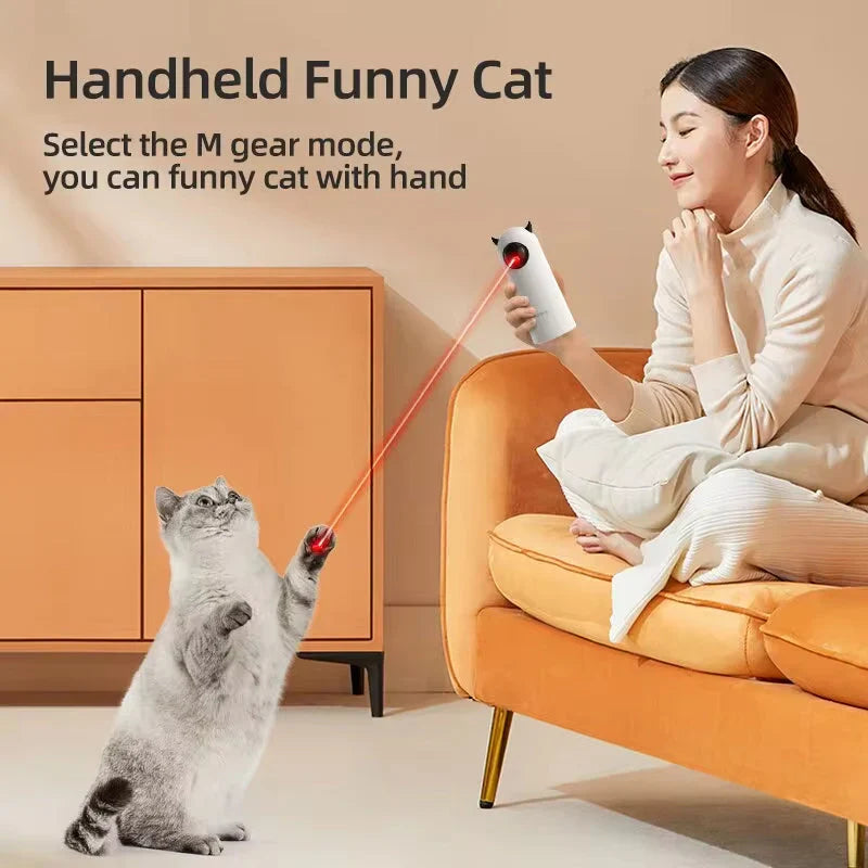 Automatic Cat Toy Interactive Smart LED Laser