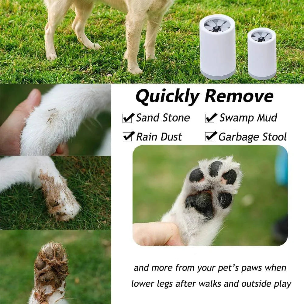 Dog Paw Cleaning Tool – Portable Mud Remover for Clean Paws