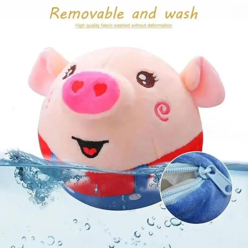 Exciting Interactive Pig Toy: Bounce, Sing, and Train Your Dog!