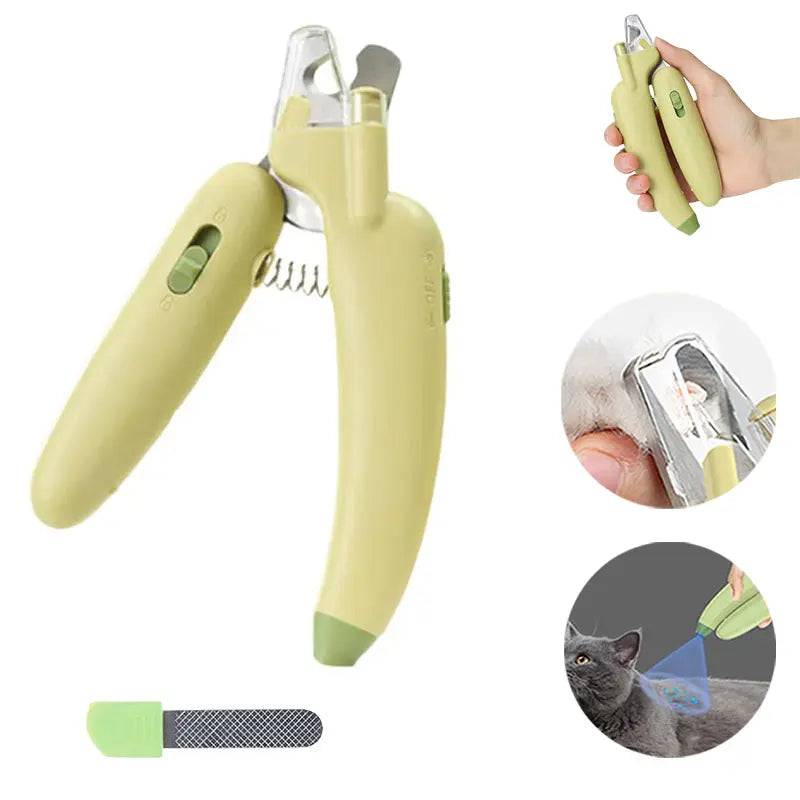 pet nail trimmer with LED light