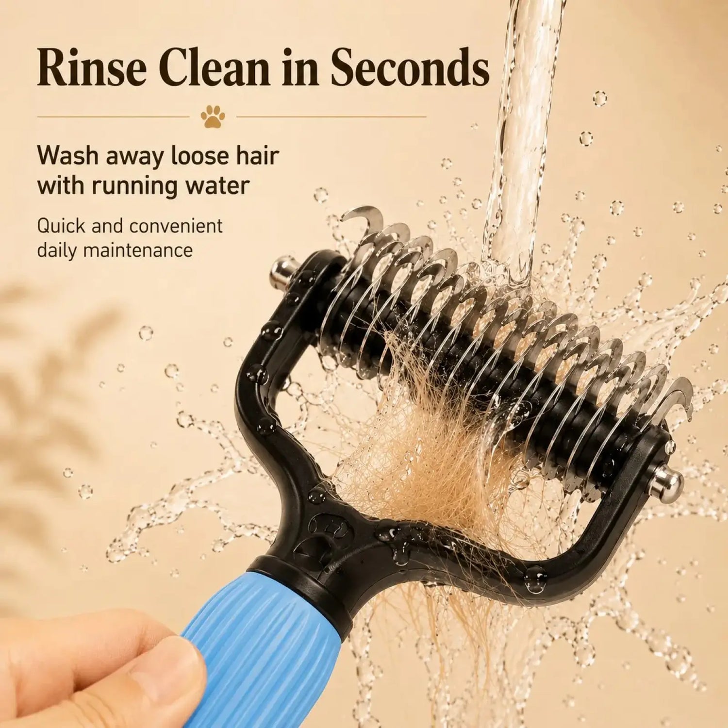 pet detangling comb for dogs and cats