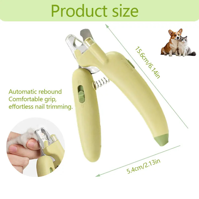 pet nail trimmer with LED light