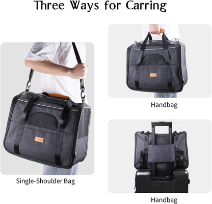 portable cat carrier bag
