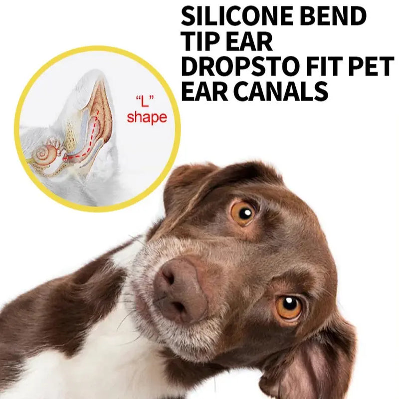 Ultimate Pet Ear Wash Solution for Cats &amp; Dogs - Gentle Ear Cleaning Drops for Optimal Ear Care