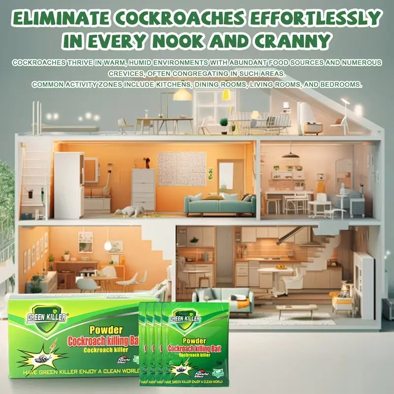 high-efficiency cockroach bait powder
