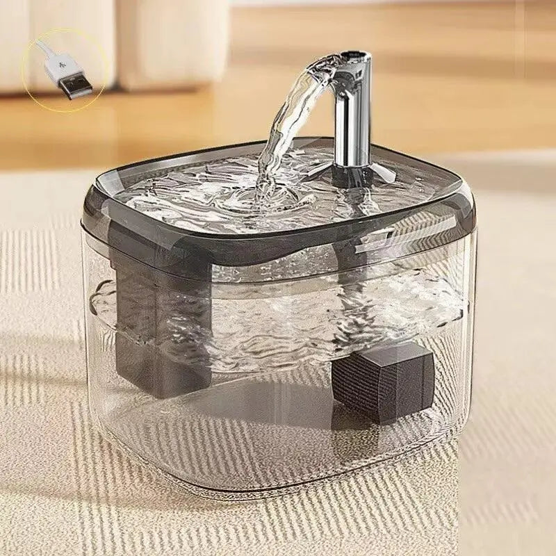automatic cat water fountain