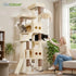 Ultimate 83-Inch Heavy Duty Cat Tower for Big Cats - Sturdy Multi-Cat Condo with Scratching Boards, Perfect for Maine Coons!