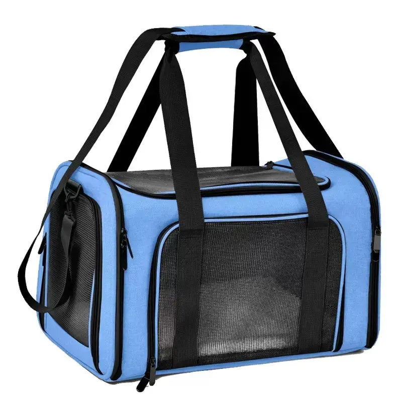 premium portable pet carrier for large cats small dogs