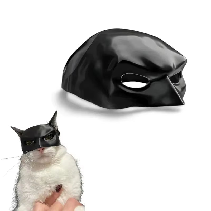 Adorable Matte Bat Cat Mask - Perfect Cosplay Accessory for Pets, Parties, and Daily Fun!