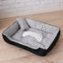 fleece dog bed with waterproof bottom