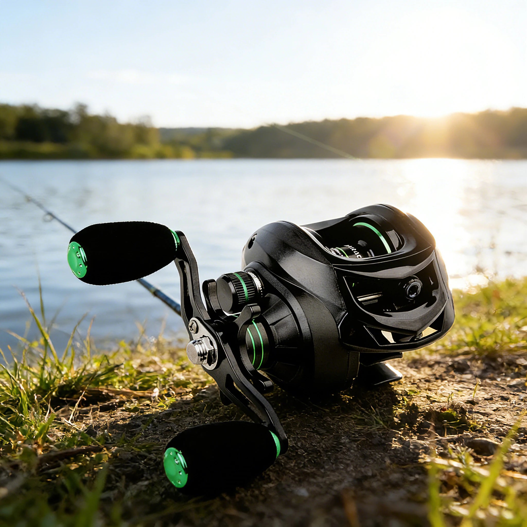 High-Performance All-Metal Baitcasting Reel - 18+1BB, 10Kg Max Drag, 7.2:1 Gear Ratio, Perfect for Fishing Enthusiasts