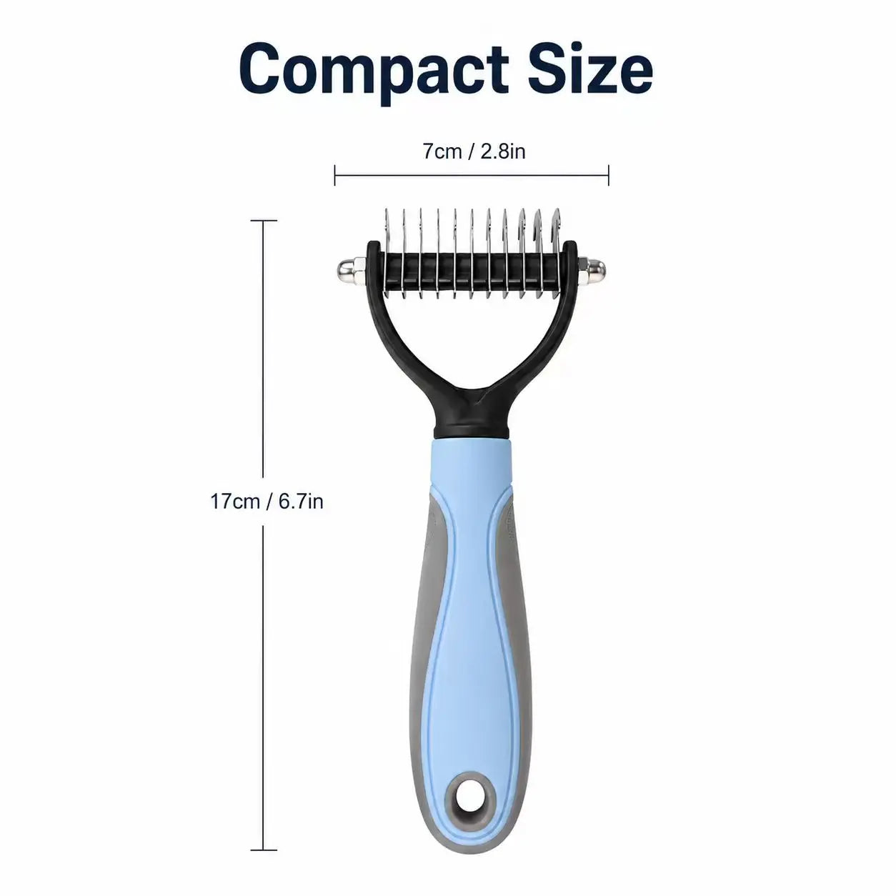 double-sided grooming tool for dogs