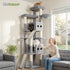 Ultimate 83-Inch Heavy Duty Cat Tower for Big Cats - Sturdy Multi-Cat Condo with Scratching Boards, Perfect for Maine Coons!