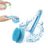 2-in-1 Pet Bath Brush with Shampoo Dispenser - Perfect for Dogs and Cats of All Fur Types!