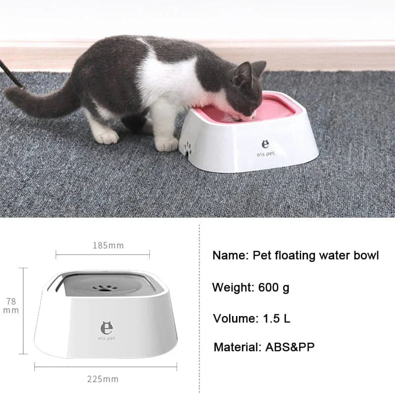 floating dog water bowl