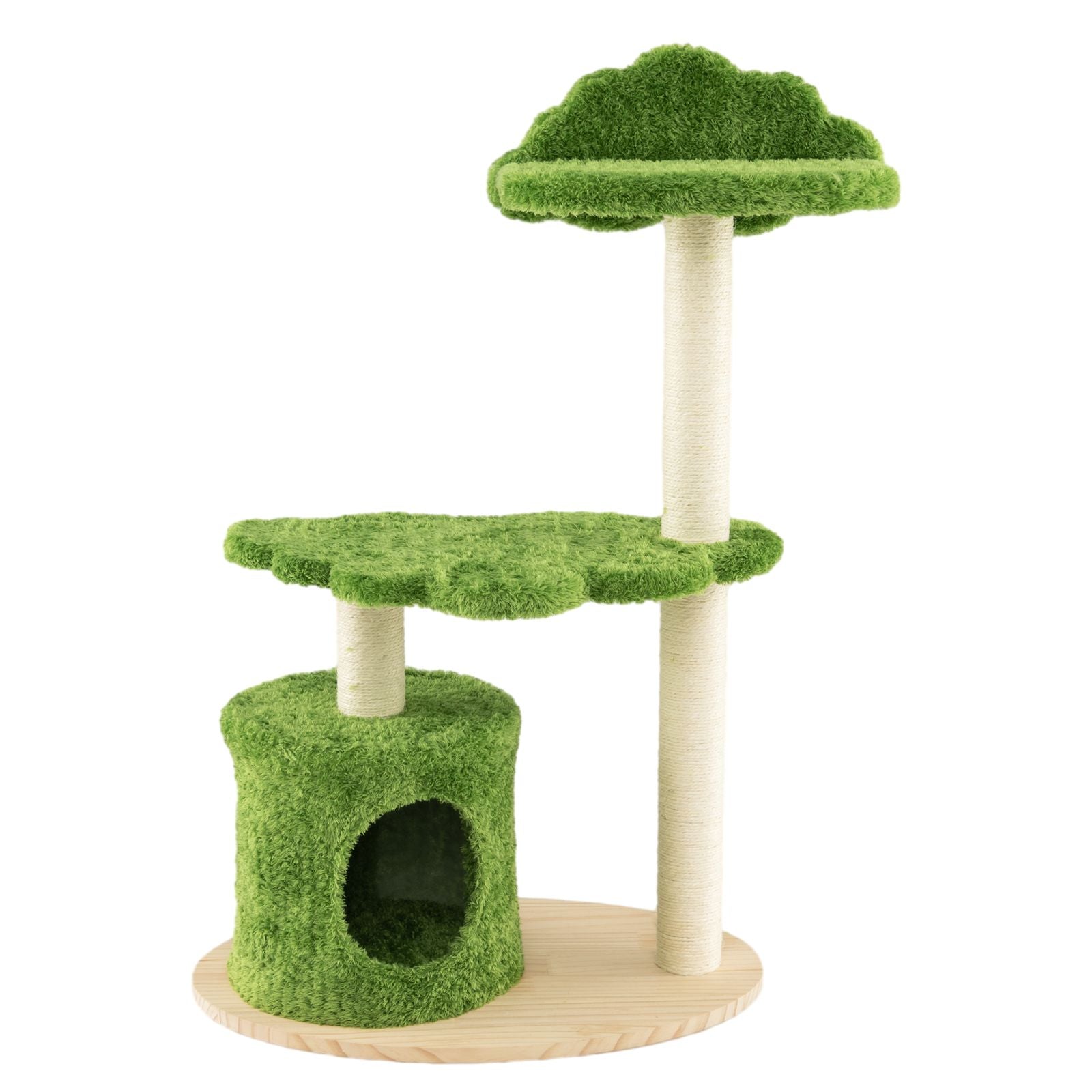cat tree with scratching posts