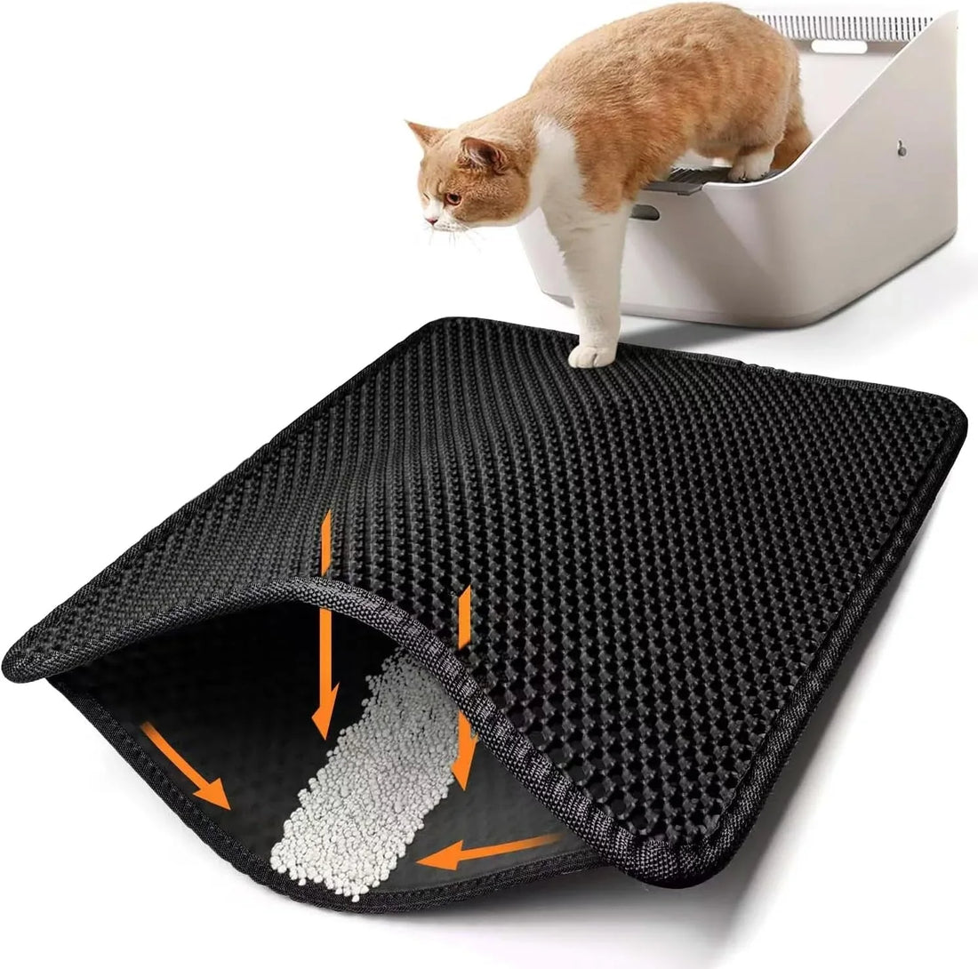 cat litter trapping mat