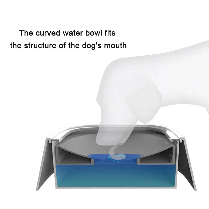 floating dog water bowl