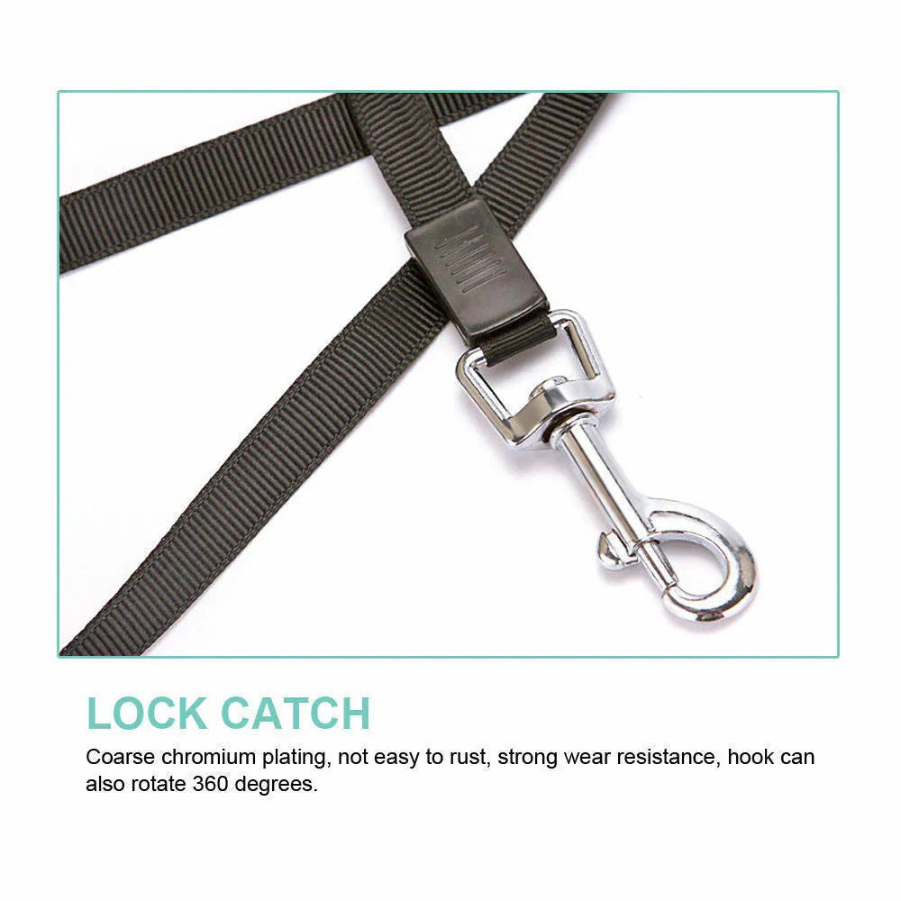 Automatic Retractable Dog Leash - Dual Size Options with Brake &amp; Lock Safety System