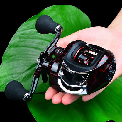 High-Performance All-Metal Baitcasting Reel - 18+1BB, 10Kg Max Drag, 7.2:1 Gear Ratio, Perfect for Fishing Enthusiasts