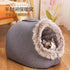 Cozy Self-Warming Winter Dog Bed & Cat Sleeping Tent - Perfect Indoor Nest for Small to Medium Pets
