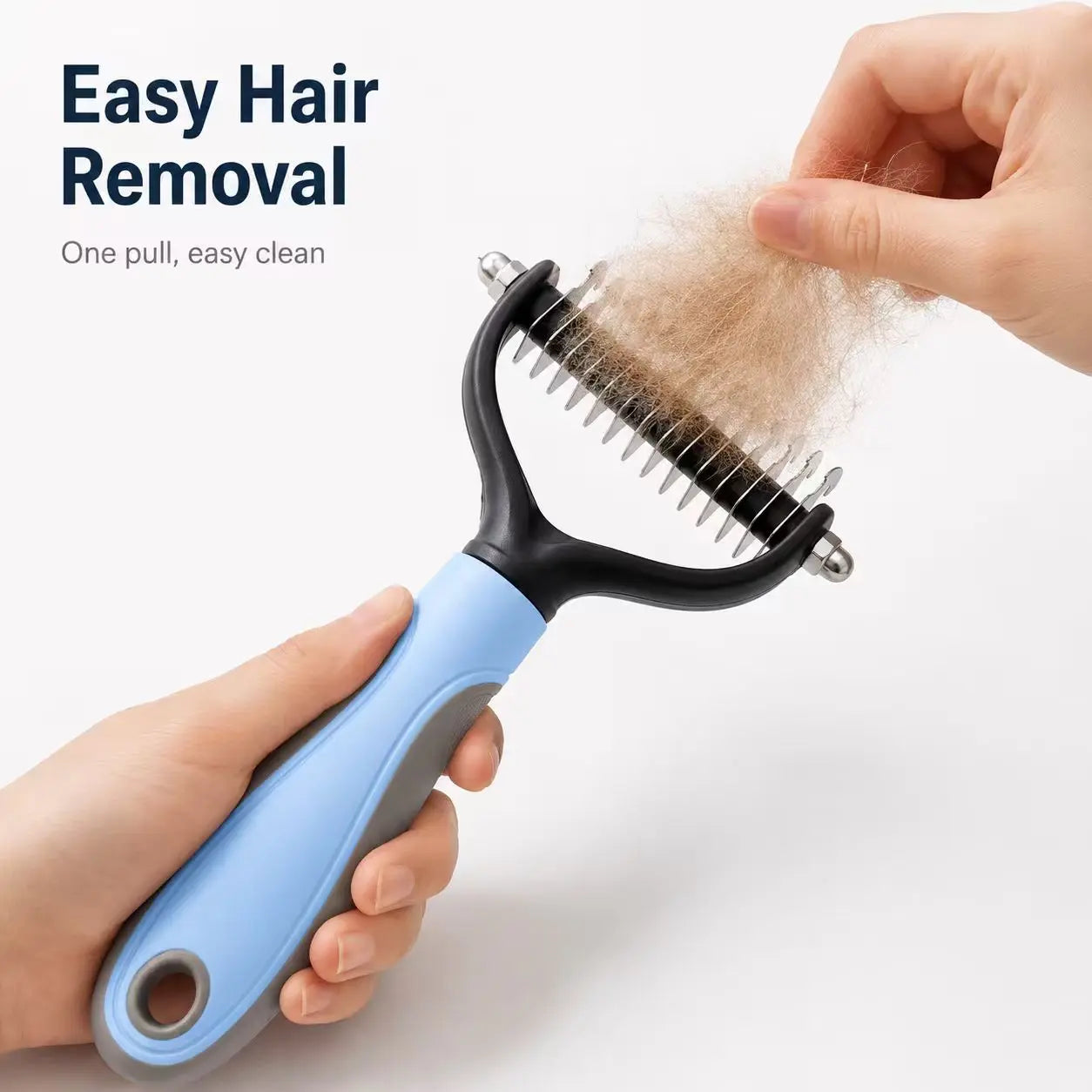 double-sided grooming tool for dogs