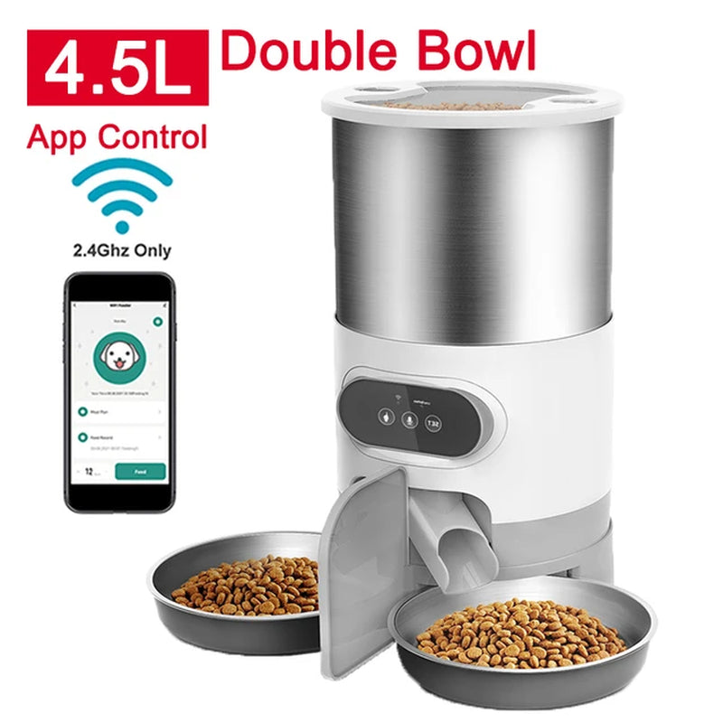 smart automatic cat feeder