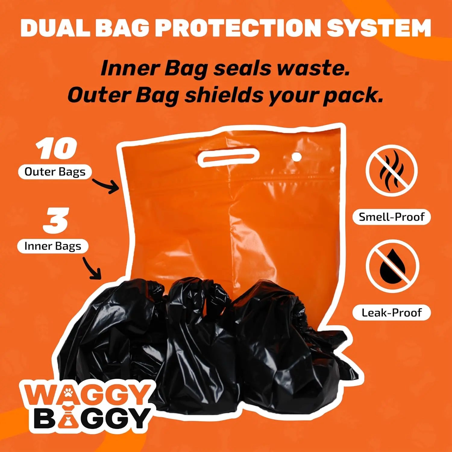 smell-proof dog waste bags