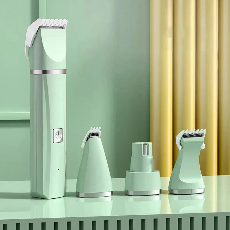 4 in 1 electric pet grooming kit