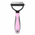 double-sided grooming tool for dogs
