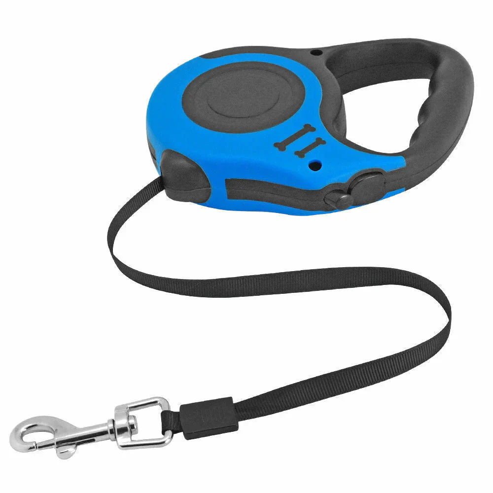 Automatic Retractable Dog Leash - Dual Size Options with Brake &amp; Lock Safety System