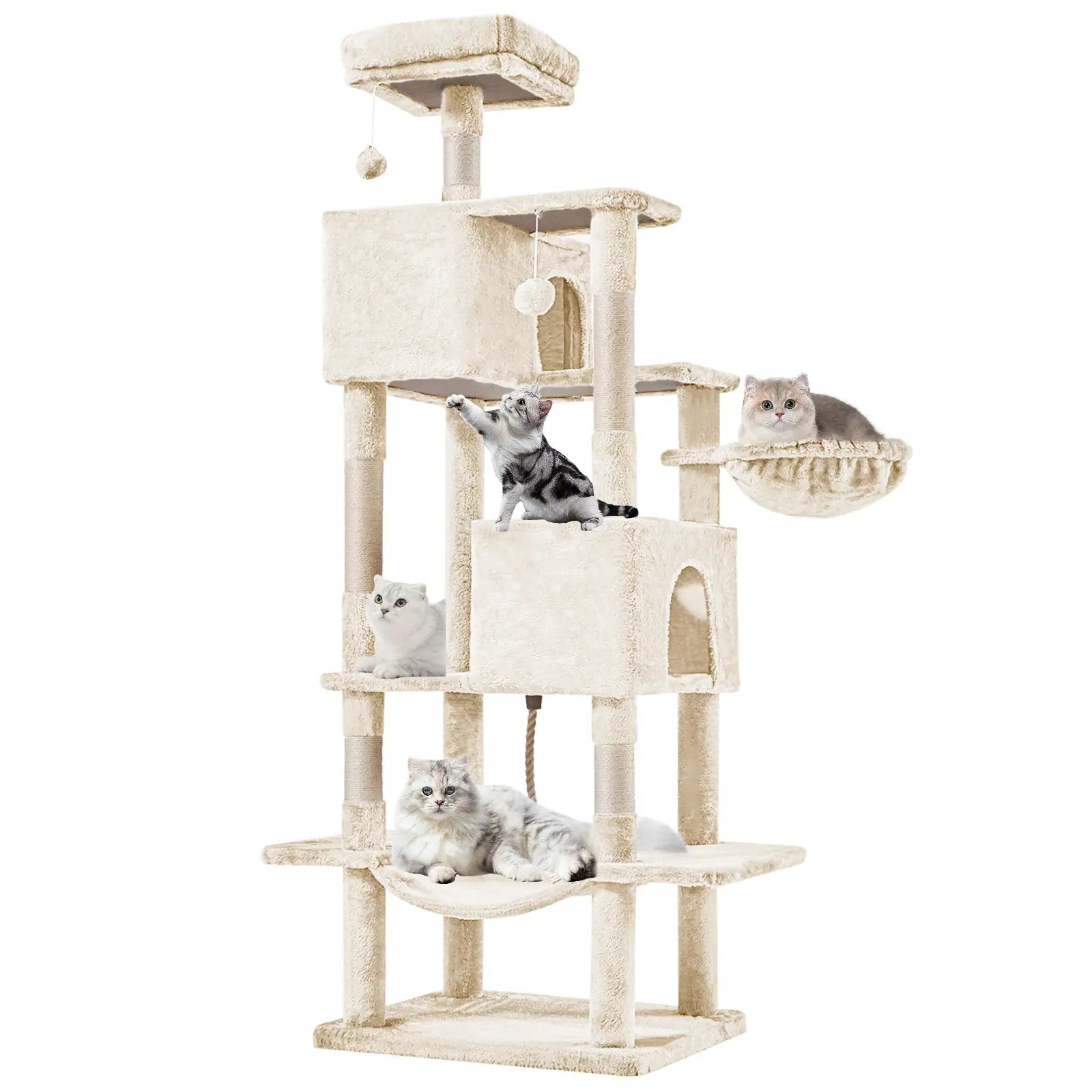 multi-level cat tree tower