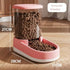 Shoes-Shaped Pet Water Dispenser Cat Drinking Water Gravity Food Feeder Puppy Feeding Flowing Water Machine
