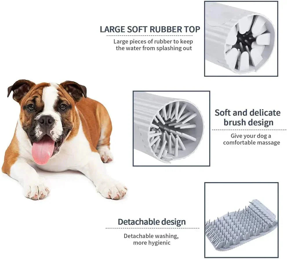 Dog Paw Cleaning Tool – Portable Mud Remover for Clean Paws