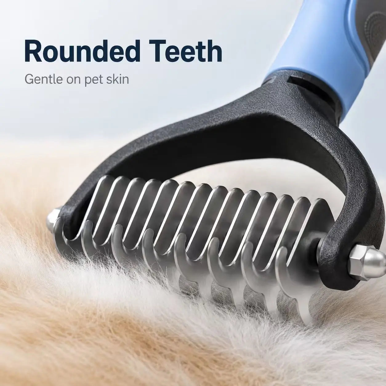 double-sided grooming tool for dogs