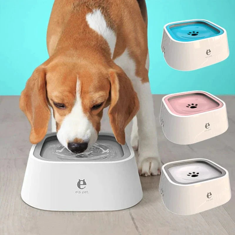 floating dog water bowl