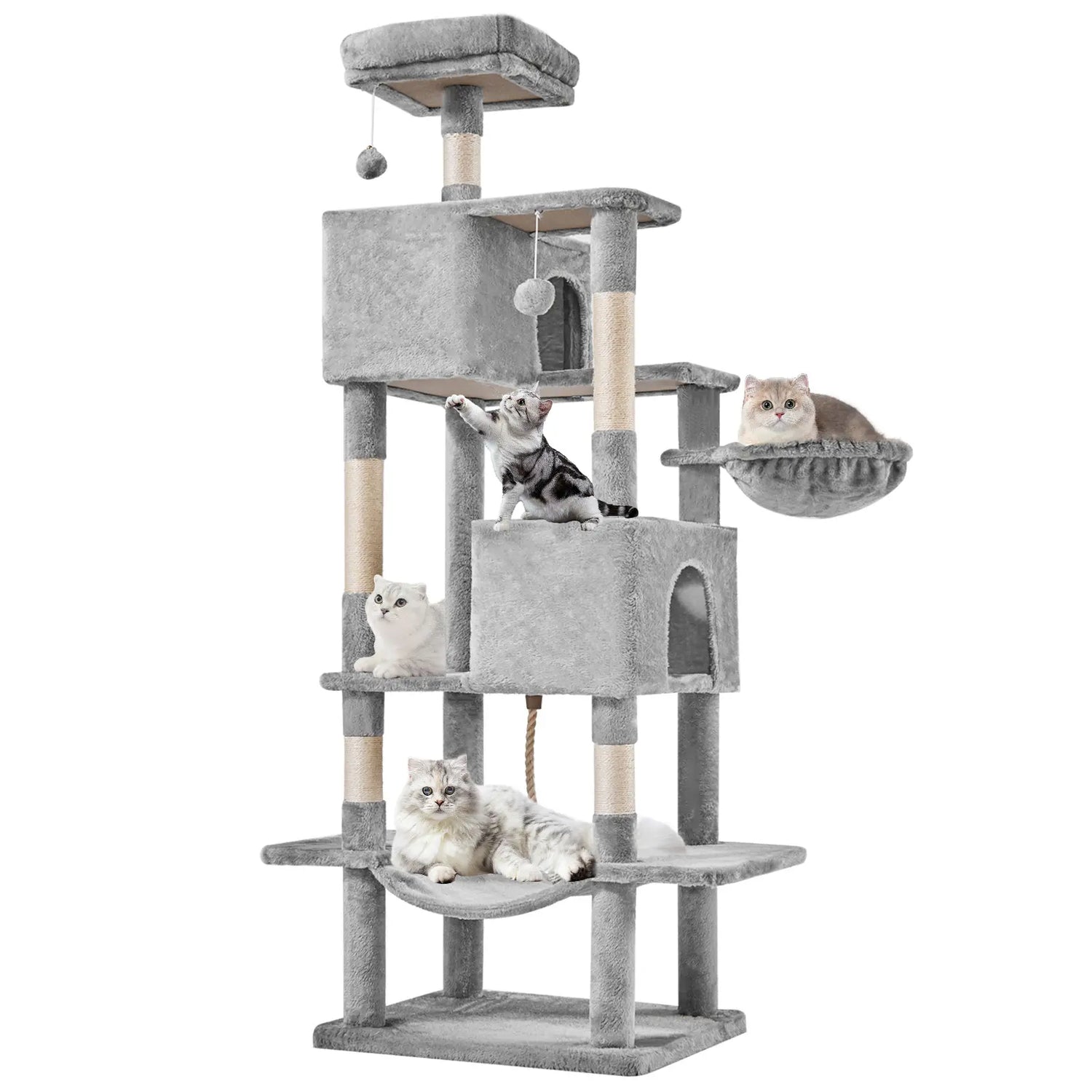 multi-level cat tree tower