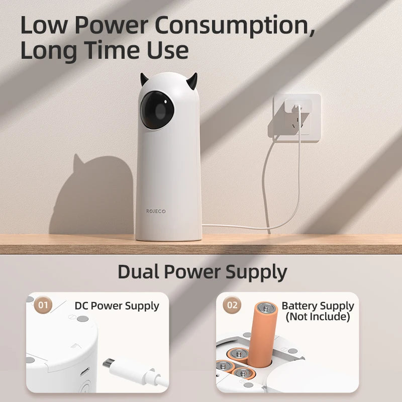 Interactive Smart LED Laser Cat Toy - Automatic Teasing Fun for Indoor Cats and Dogs!