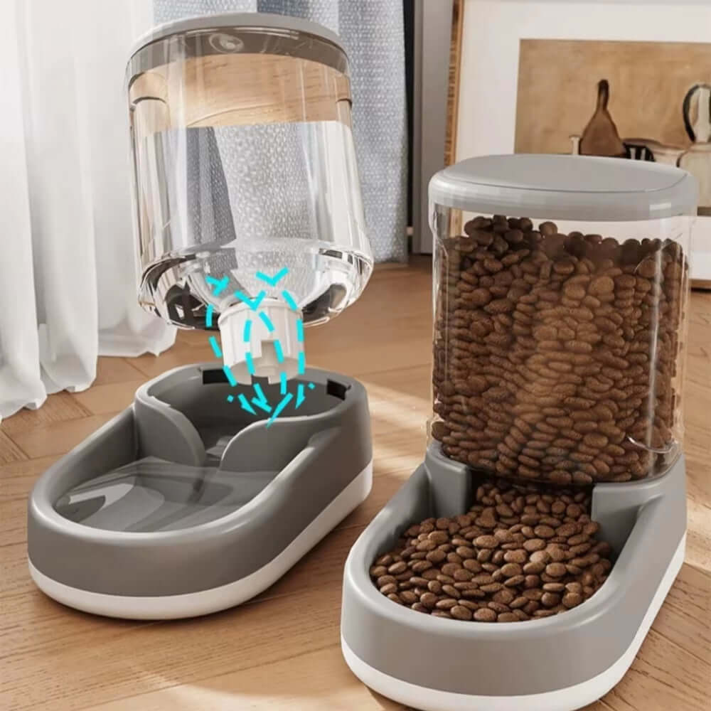 Shoes-Shaped Pet Water Dispenser Cat Drinking Water Gravity Food Feeder Puppy Feeding Flowing Water Machine