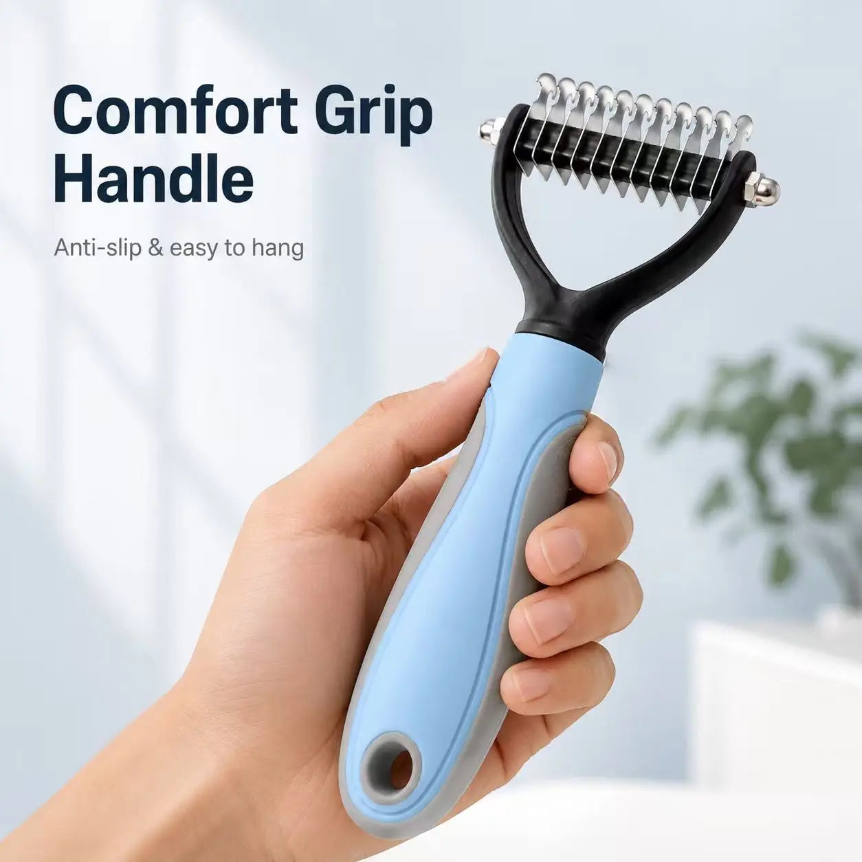 double-sided grooming tool for dogs