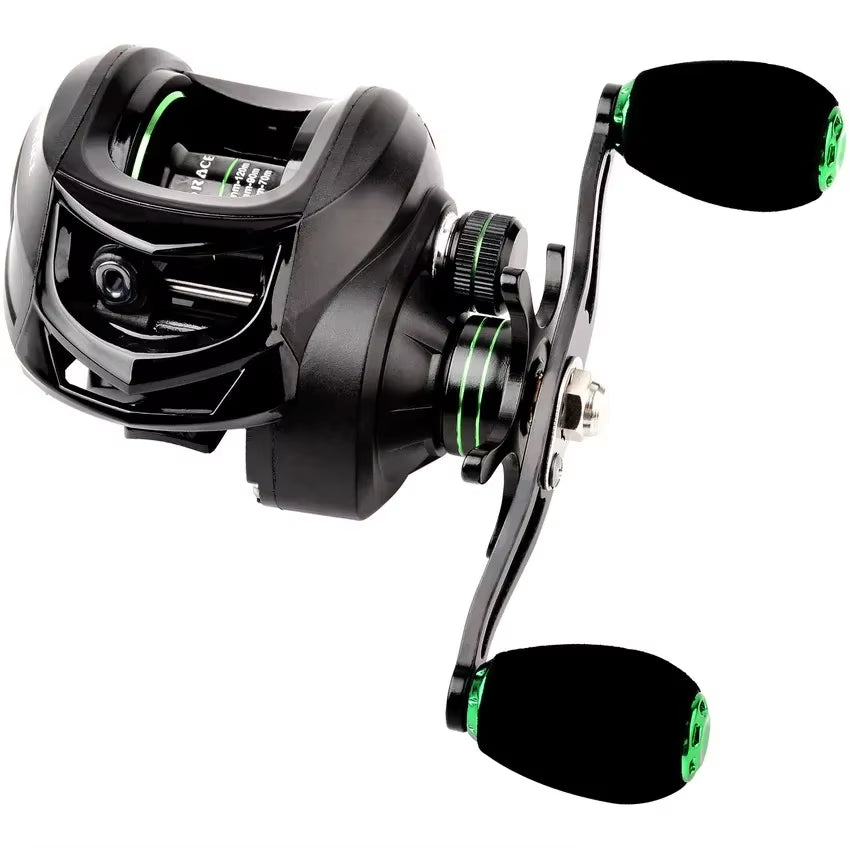 High-Performance All-Metal Baitcasting Reel - 18+1BB, 10Kg Max Drag, 7.2:1 Gear Ratio, Perfect for Fishing Enthusiasts